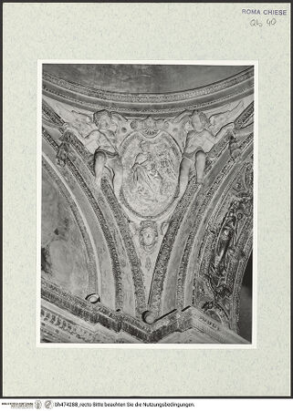 Vorderseite von Sopr. BAS ROMA [https://www.deutsche-digitale-bibliothek.de/content/lizenzen/rv-ez/] Die vier EvangelistenDer Evangelist Matthäus - , bh474288_recto. Foto.