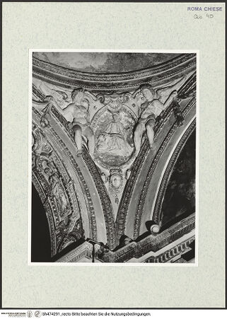 Vorderseite von Sopr. BAS ROMA [https://www.deutsche-digitale-bibliothek.de/content/lizenzen/rv-ez/] Die vier EvangelistenDer Evangelist Lukas - , bh474291_recto. Foto.