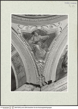 Vorderseite von Sopr. BAS ROMA [https://www.deutsche-digitale-bibliothek.de/content/lizenzen/rv-ez/] MarienzyklusEine Sibille - , bh474295_recto. Foto.