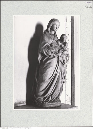 Vorderseite von Bibliotheca Hertziana [https://www.deutsche-digitale-bibliothek.de/content/lizenzen/rv-fz/] Madonna - Seitenansicht, bh474339_recto. Foto.