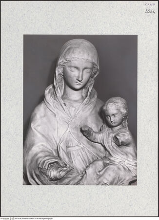 Vorderseite von Sopr. Gall. Napoli [https://www.deutsche-digitale-bibliothek.de/content/lizenzen/rv-ez/] Madonna - Detail, bh474346_recto. Foto.