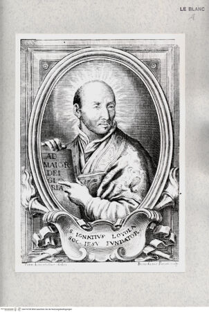 Vorderseite von Istituto Nazionale per la Grafica [http://creativecommons.org/publicdomain/mark/1.0/] Der heilige Ignatius von Loyola - , bh474708. Foto.