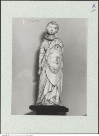 Vorderseite von Bibliotheca Hertziana [https://www.deutsche-digitale-bibliothek.de/content/lizenzen/rv-ez/] Christus, die Apostel und Tugenden - Fortitudo, bh474727_recto. Foto.