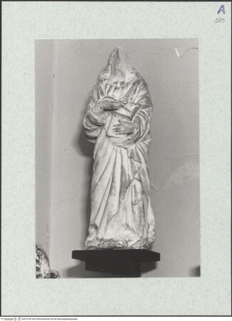 Vorderseite von Bibliotheca Hertziana [https://www.deutsche-digitale-bibliothek.de/content/lizenzen/rv-ez/] Christus, die Apostel und Tugenden - Apostel, bh474728_recto. Foto.