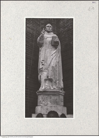 Vorderseite von Bibliotheca Hertziana [https://www.deutsche-digitale-bibliothek.de/content/lizenzen/rv-fz/] Der heilige Vincenz Ferreri - Gesamtansicht, bh474993_recto. Foto: Kruft, Hanno-Walter.