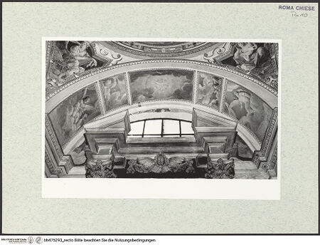 Vorderseite von Sopr. BAS ROMA [https://www.deutsche-digitale-bibliothek.de/content/lizenzen/rv-ez/] MarienzyklusEngel, im Zentrum die Taube des Heiligen Geistes - , bh475293_recto. Foto.