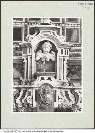 Vorderseite von Sopr. BAS ROMA [https://www.deutsche-digitale-bibliothek.de/content/lizenzen/rv-ez/] HochaltarAltardekoration - , bh475342_recto. Foto (digital).