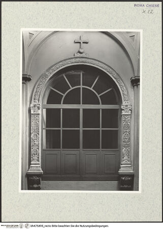 Vorderseite von Vasari [https://www.deutsche-digitale-bibliothek.de/content/lizenzen/rv-ez/] Grabmonument des Bischofs Francesco de Toledo (+1479)Bogenrahmung - , bh475495_recto. Foto.