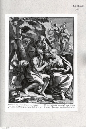 Vorderseite von Istituto Nazionale per la Grafica [http://creativecommons.org/publicdomain/mark/1.0/] Versammlung von Gelehrten - , bh476394. Foto.