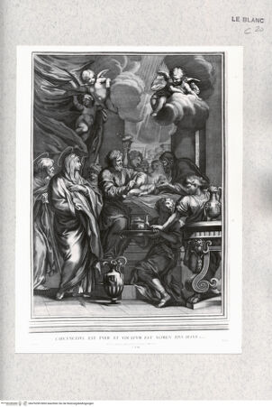 Vorderseite von Istituto Nazionale per la Grafica [http://creativecommons.org/publicdomain/mark/1.0/] Beschneidung Christi - , bh476399. Foto.