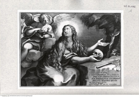 Vorderseite von Istituto Nazionale per la Grafica [http://creativecommons.org/publicdomain/mark/1.0/] Die büßende Magdalena - , bh476406. Foto.
