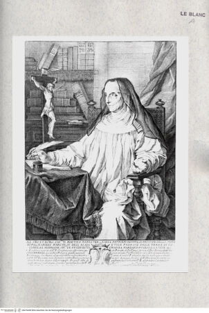 Vorderseite von Istituto Nazionale per la Grafica [http://creativecommons.org/publicdomain/mark/1.0/] Bildnis der Schwester Battista Vernazza - , bh476498. Foto.