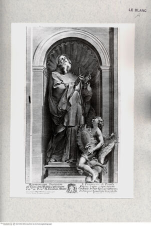 Vorderseite von Istituto Nazionale per la Grafica [http://creativecommons.org/publicdomain/mark/1.0/] Der heilige Franz von Paula - , bh476500. Foto.