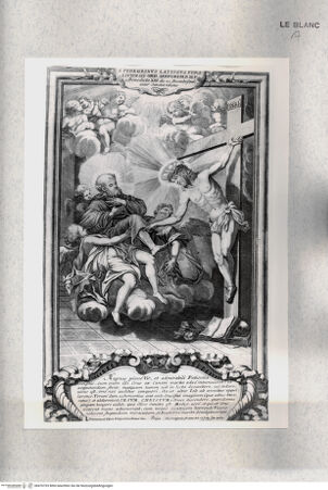 Vorderseite von Istituto Nazionale per la Grafica [http://creativecommons.org/publicdomain/mark/1.0/] Die Heilung des heiligen Peregrinus Latiosus - , bh476793. Foto.