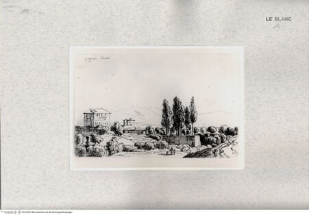 Vorderseite von  [http://creativecommons.org/publicdomain/mark/1.0/] Sieben Ansichten von Rom und Umgebung: Tivoli - , bh476876. Foto.