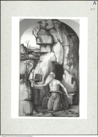 Vorderseite von Sigismondi, Roberto [https://www.deutsche-digitale-bibliothek.de/content/lizenzen/rv-fz/] Büßender Hieronymus - , bh477025_recto. Foto: Sigismondi, Roberto.