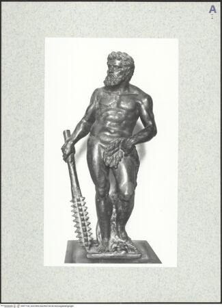 Vorderseite von Szépmüvészeti Múzeum [https://www.deutsche-digitale-bibliothek.de/content/lizenzen/rv-fz/] Herkules mit der Keule - , bh477160_recto. Foto.