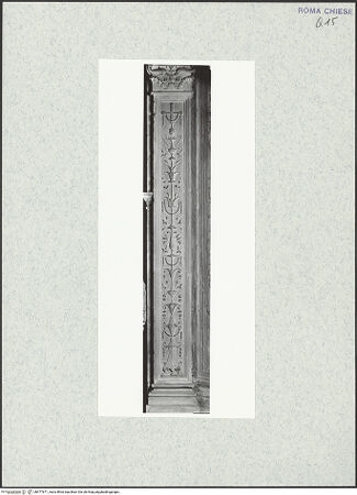 Vorderseite von Vasari [https://rightsstatements.org/page/CNE/1.0/] Grabmal des Kardinals Antoniotto Pallavicini (+1507) - rechter Pilaster, bh477671_recto. Foto.