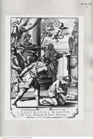 Vorderseite von Istituto Nazionale per la Grafica [http://creativecommons.org/publicdomain/mark/1.0/] Die Marter des heiligen Pancratius - , bh478058. Foto.