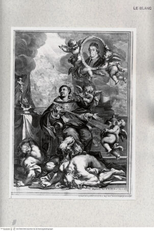 Vorderseite von Istituto Nazionale per la Grafica [http://creativecommons.org/publicdomain/mark/1.0/] Der heilige Thomas von Aquin - , bh478060. Foto.