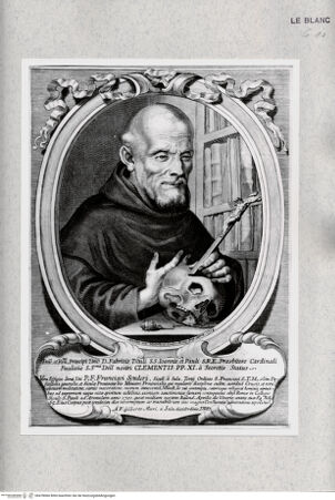 Vorderseite von Istituto Nazionale per la Grafica [http://creativecommons.org/publicdomain/mark/1.0/] Der Franziskaner Francesco Scuderi - , bh478066. Foto.