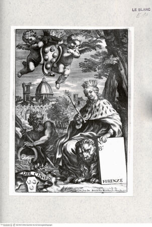 Vorderseite von Istituto Nazionale per la Grafica [http://creativecommons.org/publicdomain/mark/1.0/] Allegorie auf Florenz und die Medici - , bh478074. Foto.