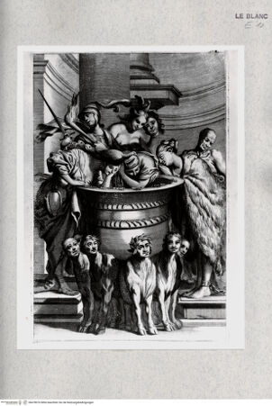 Vorderseite von Istituto Nazionale per la Grafica [http://creativecommons.org/publicdomain/mark/1.0/] Allegorie auf die Herrschaft Philipps I. - , bh478076. Foto.