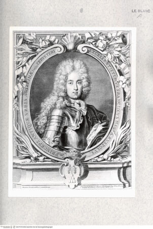 Vorderseite von Istituto Nazionale per la Grafica [http://creativecommons.org/publicdomain/mark/1.0/] Bildnis des Francesco Maria Ruspoli - , bh479709. Foto.