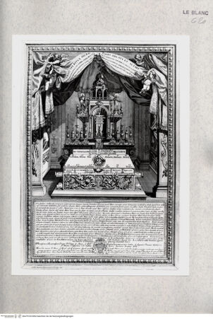Vorderseite von Istituto Nazionale per la Grafica [http://creativecommons.org/publicdomain/mark/1.0/] Riten der Beweihräucherung eines Altars, mit Widmung an den Kardinal Paulutio Altieri - , bh479743. Foto.