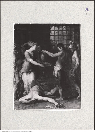 Vorderseite von Réunion des Musées Nationaux [https://www.deutsche-digitale-bibliothek.de/content/lizenzen/rv-ez/] Enthauptung Johannes des Täufers - , bh479781_recto. Foto: Seyve Cristofoli, M..