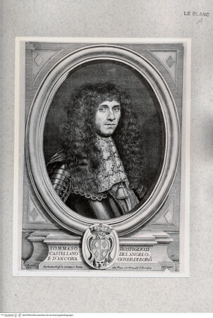 Vorderseite von Istituto Nazionale per la Grafica [http://creativecommons.org/publicdomain/mark/1.0/] Bildnis des Tommaso Rospigliosi - , bh479850. Foto.