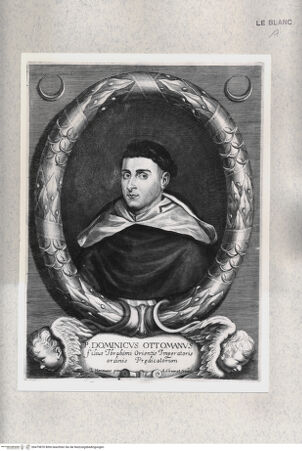 Vorderseite von Istituto Nazionale per la Grafica [http://creativecommons.org/publicdomain/mark/1.0/] Bildnis des P. Dominicus Ottomanus - , bh479870. Foto.