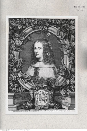 Vorderseite von Istituto Nazionale per la Grafica [http://creativecommons.org/publicdomain/mark/1.0/] Bildnis der Virginia Borghese Chigi Principessa di Farnese - , bh479873. Foto.