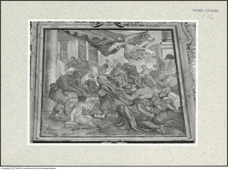 Vorderseite von Sopr. BAS ROMA [https://www.deutsche-digitale-bibliothek.de/content/lizenzen/rv-ez/] Zyklus von Szenen aus dem Marienlebenrechte Wand: Mariä Tempelgang - , bh480154_recto. Foto.