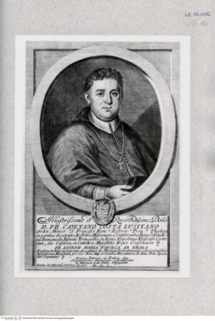 Vorderseite von Istituto Nazionale per la Grafica [http://creativecommons.org/publicdomain/mark/1.0/] Bildnis des Gaetano Costa - , bh480300. Foto.