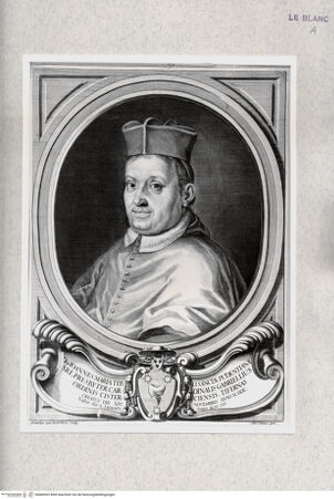 Vorderseite von Istituto Nazionale per la Grafica [http://creativecommons.org/publicdomain/mark/1.0/] Der Kardinal Giovanni Battista Gabrielli - , bh480302. Foto.