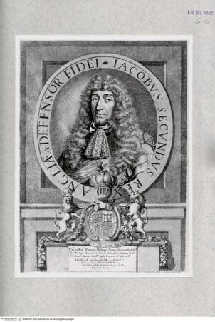 Vorderseite von Istituto Nazionale per la Grafica [http://creativecommons.org/publicdomain/mark/1.0/] Bildnis Jakobs II., König von England - , bh480307. Foto.