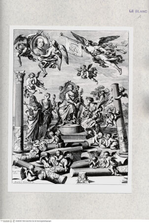 Vorderseite von Istituto Nazionale per la Grafica [http://creativecommons.org/publicdomain/mark/1.0/] Allegorie: Die Weisheit umgeben von Tugenden - , bh480587. Foto.