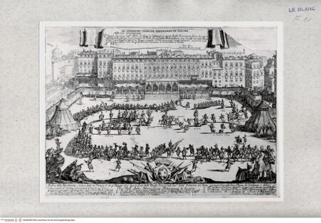 Vorderseite von Istituto Nazionale per la Grafica [http://creativecommons.org/publicdomain/mark/1.0/] "Mostra della Mascherata e Calcio fatto in Firenze..." - , bh480589. Foto.