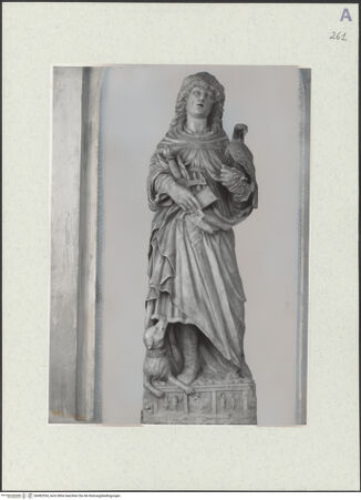 Vorderseite von ICCD [https://www.deutsche-digitale-bibliothek.de/content/lizenzen/rv-ez/] Der heilige Julianus Hospitator - , bh482534_recto. Foto.