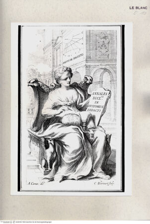 Vorderseite von Istituto Nazionale per la Grafica [http://creativecommons.org/publicdomain/mark/1.0/] Titelillustration zu: Annales eccl.ci in epitomen redacti - , bh482567. Foto.