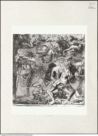 Vorderseite von Sigismondi, Roberto [http://creativecommons.org/licenses/by-nc-sa/4.0/] Jüngstes Gericht - Hölle, Detail, bh482727_recto. Foto: Sigismondi, Roberto.