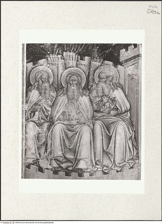 Vorderseite von Sigismondi, Roberto [http://creativecommons.org/licenses/by-nc-sa/4.0/] Jüngstes Gericht - Paradies: Propheten halten Seelen auf ihrem Schoß, bh482729_recto. Foto: Sigismondi, Roberto.