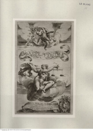 Vorderseite von Staatliche Museen zu Berlin - Preußischer Kulturbesitz [https://www.deutsche-digitale-bibliothek.de/content/lizenzen/rv-ez/] Allegorie "Nuda Veritas", gewidmet Cosimo II. Medici - , bh482747. Foto.