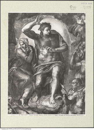 Vorderseite von Alinari [https://www.deutsche-digitale-bibliothek.de/content/lizenzen/rv-ez/] Detail: Christus und Maria, vor der Restaurierung, bh483267_recto. Foto.