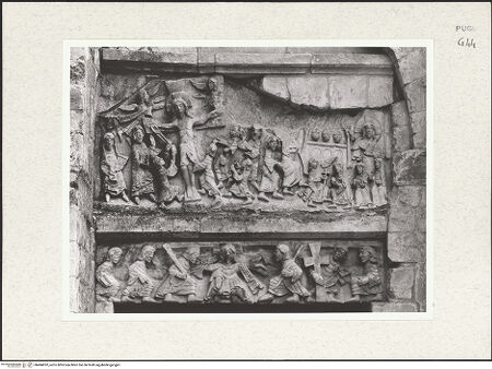 Vorderseite von Sigismondi, Roberto [https://www.deutsche-digitale-bibliothek.de/content/lizenzen/rv-fz/] Türsturz mit Szenen aus dem Leben Christi - Gesamtansicht, bh484032_recto. Foto: Sigismondi, Roberto.