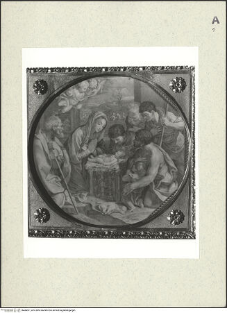 Vorderseite von Sigismondi, Roberto [https://www.deutsche-digitale-bibliothek.de/content/lizenzen/rv-fz/] Anbetung der Hirten - , bh484591_recto. Foto: Sigismondi, Roberto.