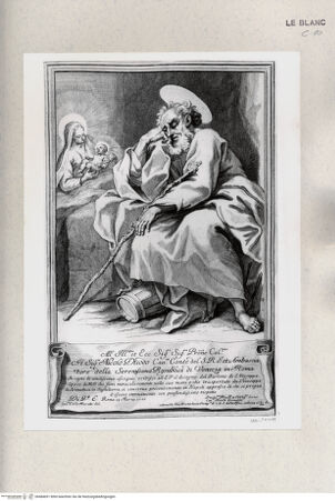 Vorderseite von Istituto Nazionale per la Grafica [http://creativecommons.org/publicdomain/mark/1.0/] Der Traum des heiligen Joseph - , bh484691. Foto.