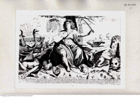 Vorderseite von Istituto Nazionale per la Grafica [http://creativecommons.org/publicdomain/mark/1.0/] Orpheus unter den Tieren - , bh485320. Foto.