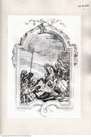 Vorderseite von Istituto Nazionale per la Grafica [http://creativecommons.org/publicdomain/mark/1.0/] Reiterschlacht (Giovanni Battista Turchi?) - , bh485334. Foto.